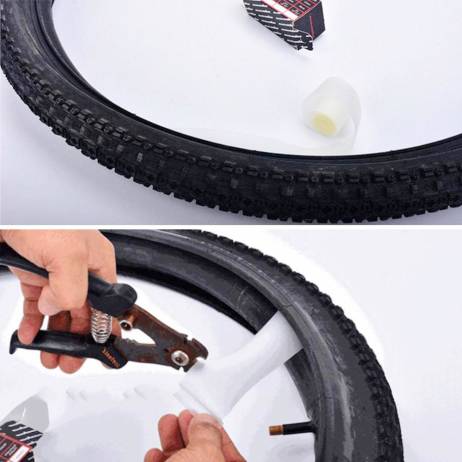 2 Pcs Bicycle Tire Liner Puncture Proof i...