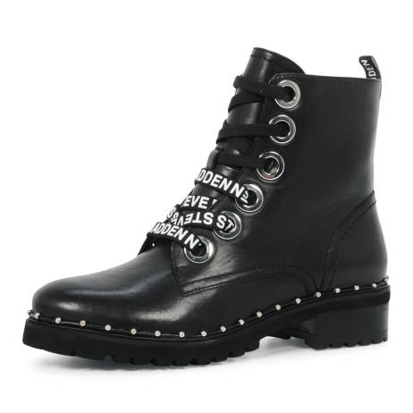 Steve Madden Tess Veterboots Zwart Maat 38