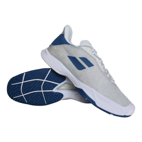 Babolat Jet Tere All Court Tennisschoenen Heren Wit Blauw