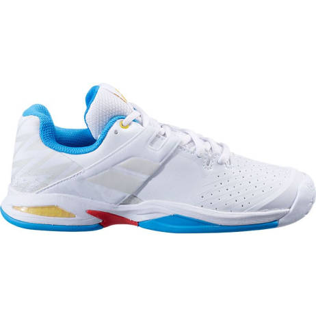 Babolat Propulse Ace Tennisschoenen Jongens Wit Blauw