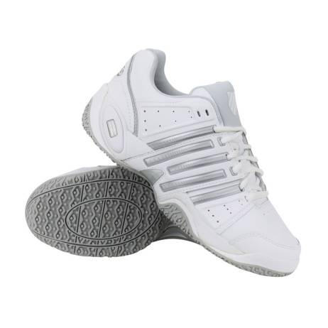 K Swiss Accomplish Ii Ltr Omni Tennisschoenen Dames Wit Zilver