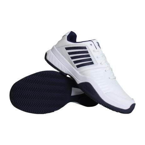 K Swiss Court Express Clayis Tennisschoenen Heren Wit Marine