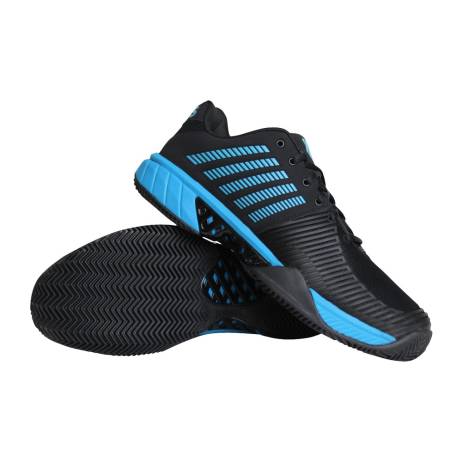 K Swiss Court Express Light 2 Clay Tennisschoenen Heren Zwart Blauw