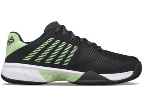 K Swiss Court Express Light 2 Tennisschoenen Heren Zwart Groen