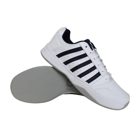 K Swiss Court Smash Carpet Tennisschoenen Heren Wit Marine