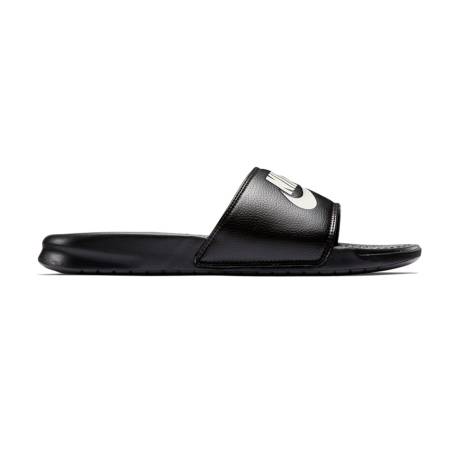 Nike Benassi Jdi Slippers Unisex Zwart Wit