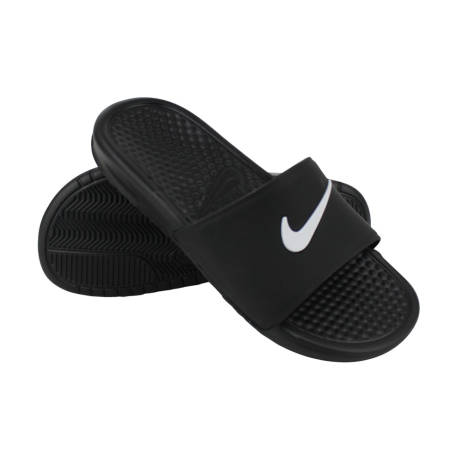 Nike Benassi Shower Slide Slippers Unisex Zwart