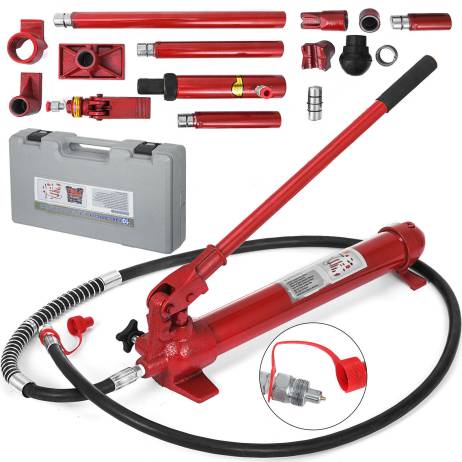 Hydraulic Jack kit 10 Ton Portable Power ...