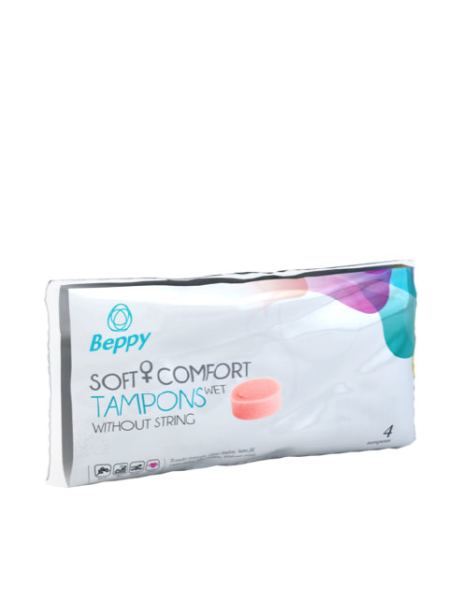 Beppy Soft + Comfort Tampons WET (4 stuks)