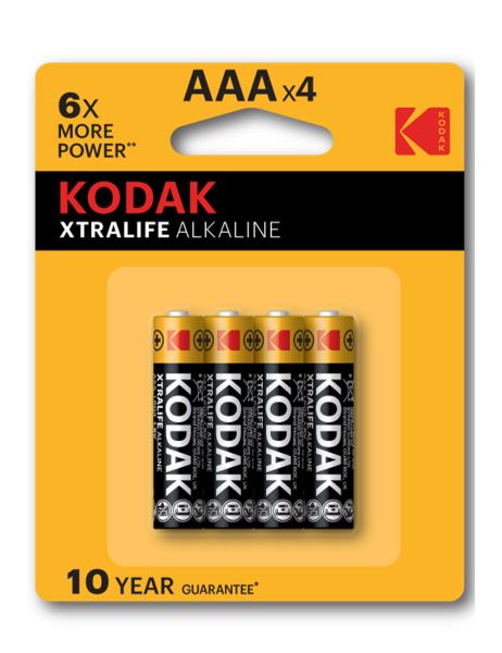 Kodak Xtralife Alk AAA 4pcs