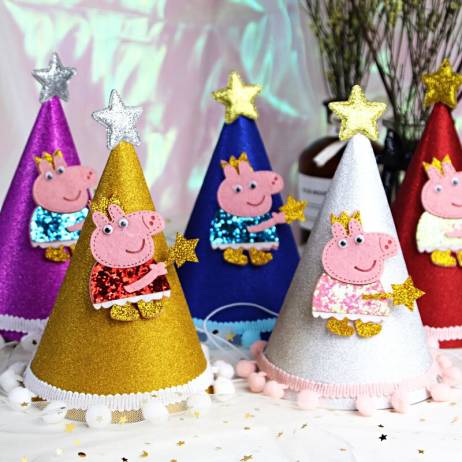 Peppa Pig Children Hat Birthday Party Hat...