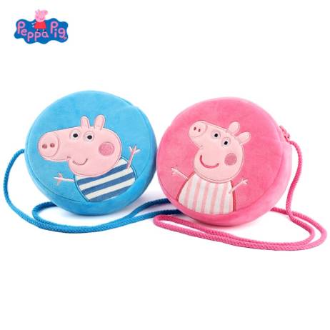Peppa Pig Trend Plush Bag Pink Pig George...