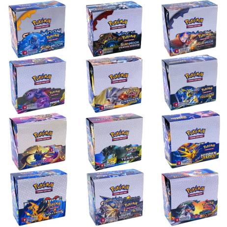 324Pcs/Box 15 Style Pokemon Card Sun & Mo...
