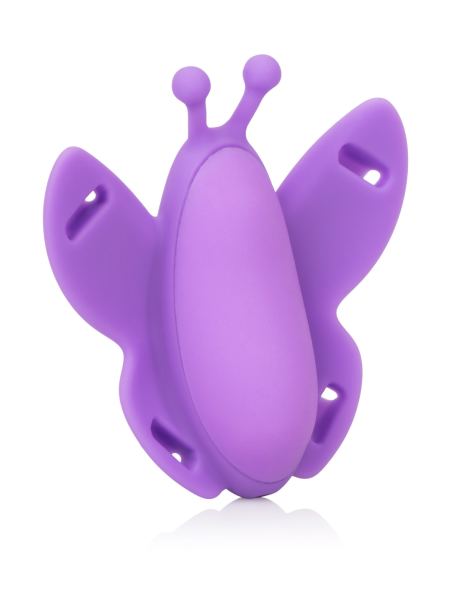 Oplaadbare Venus Butterfly met harnas - siliconen