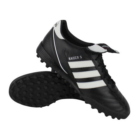 Adidas Kaiser 5 Team Kunstgrasschoenen Heren Zwart Wit