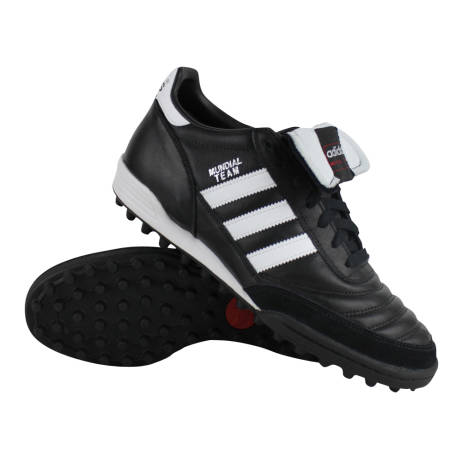 Adidas Mundial Team Kunstgrasschoenen Heren Zwart Wit
