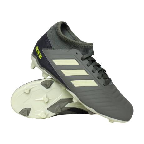 Adidas Predator 19 3 Fg Voetbalschoenen Jongens Olijf Groen