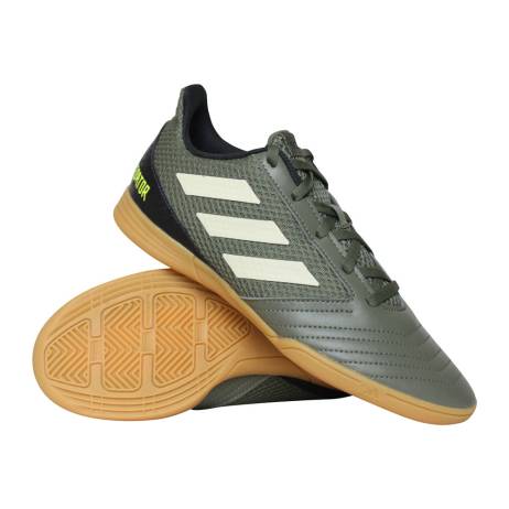 adidas-predator-19-4-sala-indoorschoenen-jongens-olijf-groen(2248)