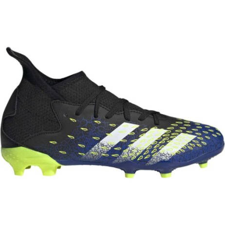 Adidas Predator Freak 3fg Voetbalschoenen Jongens Zwart Geel