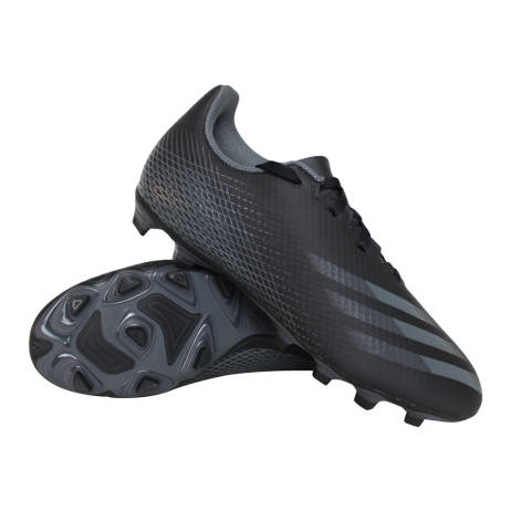 adidas-x-ghosted-4-fg-voetbalschoenen-heren-zwart(4999)