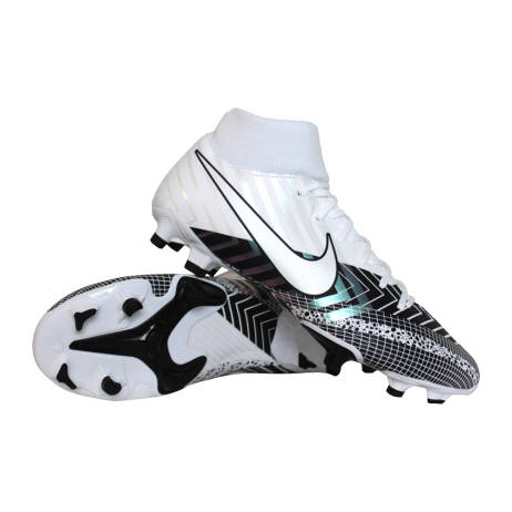 Nike Mercurial Superfly 7 Academy Fg Voetbalschoenen Heren Wit Zwart