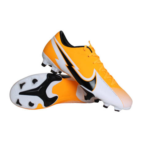 Nike Mercurial Vapor 13 Academy Mg Voetbalschoenen Heren Oranje Wit