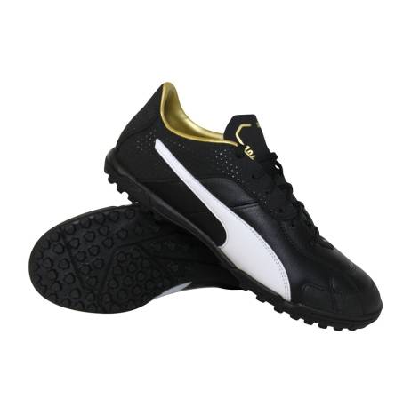 Puma Esito C Tt Kunstgrasschoenen Heren Zwart Wit