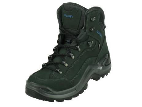 Lowa Renegade Gtx Mid Wandelschoenen Maat 8 8 5 9 9 5 10 10 5 11 13 Anthracite Stel Blauw