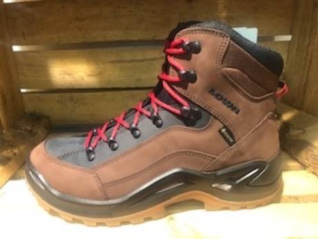 Lowa Renegade Gtx Mid Wandelschoenen Maat 8 8 5 9 9 5 10 10 5 Mahogany Rood