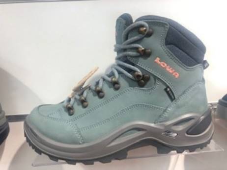 Lowa Renegade Gtx Mid Ws Wandelschoenen Maat 3 5 4 Iceblauw Salmon