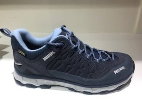 Meindl lite trail lady gtx wandelschoenen maat 4.5,5,5.5,6,6.5,7,7.5 jeans azur