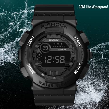 Luxury Mens Digital Watches Waterproof Me...