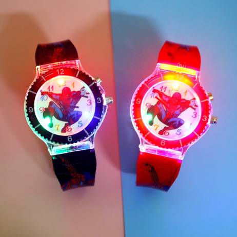 Cartoon Super hero Kids Watches Colorful ...