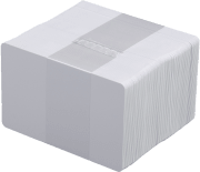 Plastkort - Fargo Kompositt-PET, HVIT - 0,76mm, 100/pk