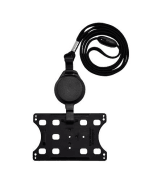 Jojo3 KF4+lanyard+ecolog, stående, svart,