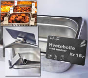 Kortholder - For feste på bakker. Varmebestandig i rustfritt  stål 25/pk