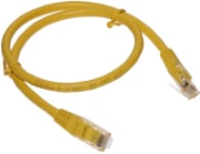 Kabel - Nettverkskabel Cat6 LSOH Gul 0,5m