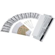 Rensesett - Fargo til HDP5000, HDP5000e, svamper, 10 kort, 10 klute