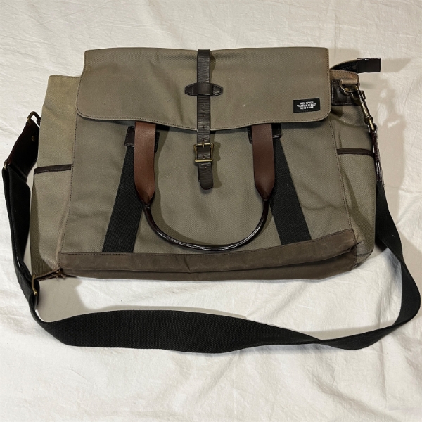 JACK SPADE GRENE ST. メッセンジャーバッグ Jack Spade Messenger Bag Black Hook And Loop Crossbody Strap