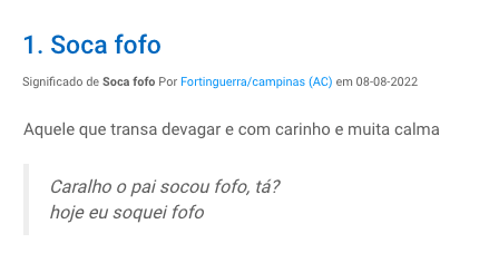 How to pronounce SOCA FOFO in Portuguese