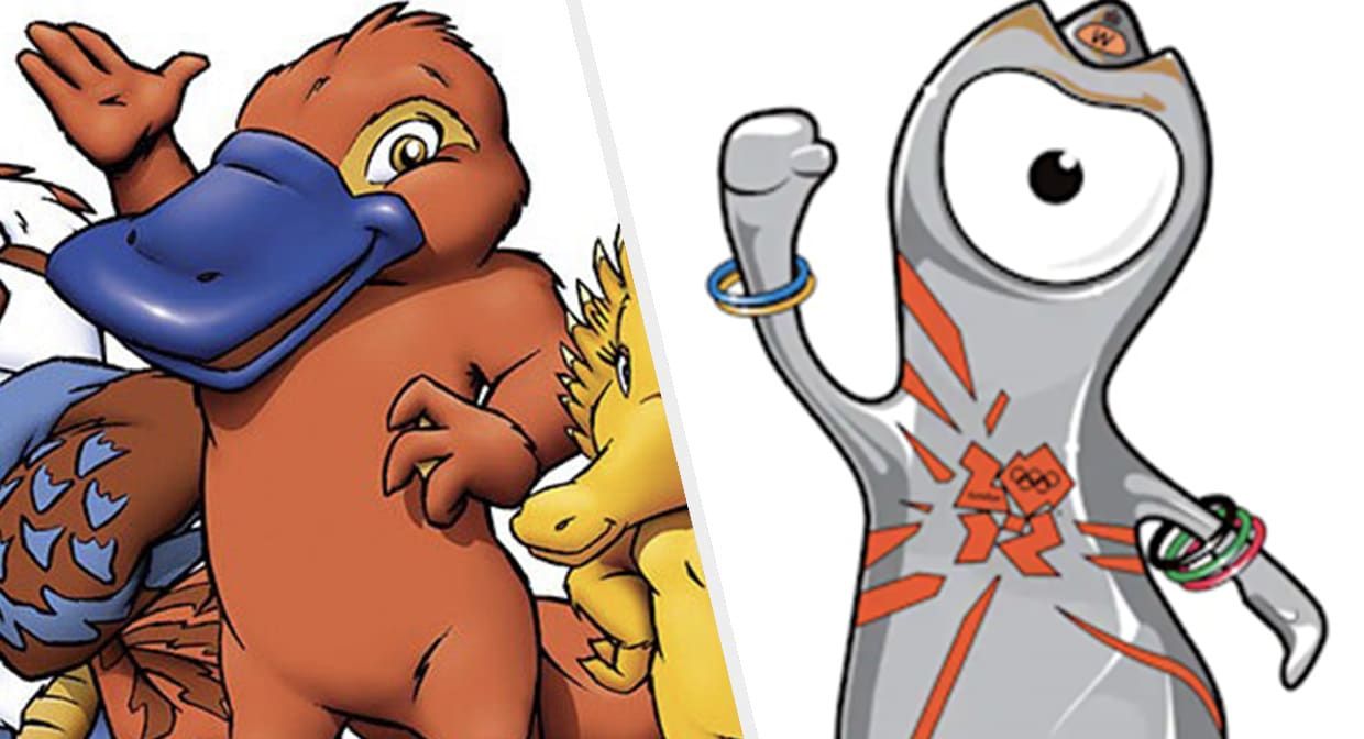 Mascote Tom Dos Jogos Olimpicos - Desenho De Mascotes Olimpicos