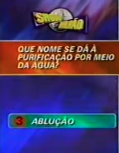 Show do Milhão faz pergunta com duas respostas certas e confunde público