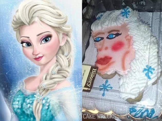 15 razões para as pessoas desistirem de uma vez por todas dos bolos de  Frozen