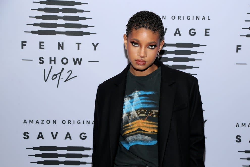 Willow Smith attends Rihanna's Savage X Fenty Show Vol. 2 presented by Amazon Prime Video at the Los Angeles Convention Center in Los Angeles, California