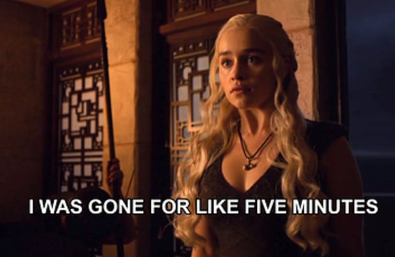 65 coisas que pensei assistindo ao episódio desta semana de "Game of Thrones"