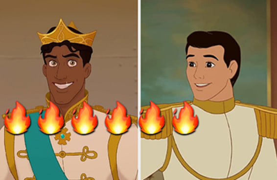 Você precisa decidir se esses Príncipes da Disney são gostosos ou não