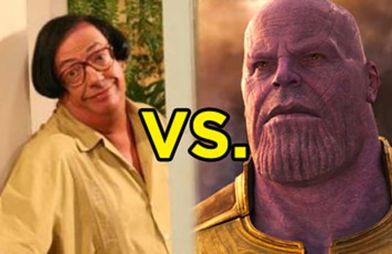 Monte um exército de personalidades aleatórias que derrotariam o Thanos e revelaremos seu superpoder