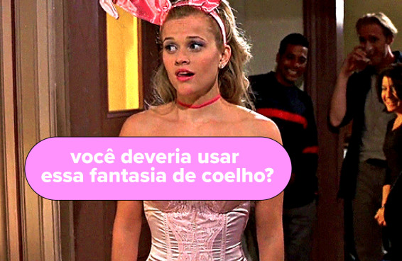 Responda estas perguntas e escolheremos um look icônico da Elle Woods para você usar!