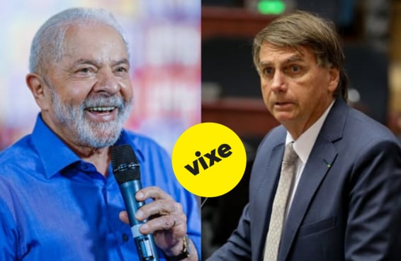 Lula e Bolsonaro decidirão no segundo turno quem será presidente do Brasil