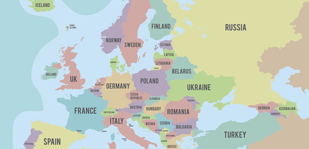 Capitais, Países e Bandeiras - Europa (PT-BR) Quiz